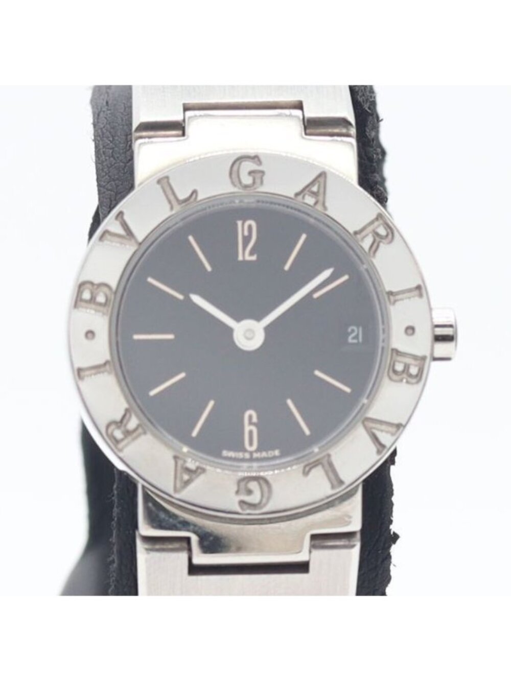 Bvlgari Date Black Dial Watch